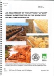 An assessment of the efficacy of deep drains constructed in the wheatbelt of Western Australia Part 1 A discussion on drainage implmentation in the wheatbelt : a case study review, summary, conclusions and recommendations