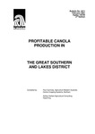 Profitable canola production in the great southern and lakes district by Paul Carmody and Ashley Herbert