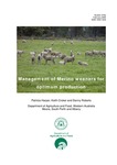 Management of Merino weaners for optimum production