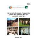 The impact of biofuel production on the Western Australian livestock industry by Wim Burggraaf and Anne Wilkins