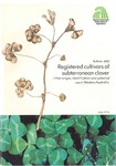 Registered cultivars of subterranean clover : their origin, identification and potential use in Western Australia. by W. J. Collins, B J. Quinlivan, and C M. Francis