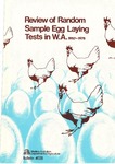 Review of Random Sample Egg Laying Tests in W.A. - 1957 to 1975