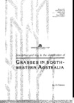 Description and key to the identification of grasses in South-Western Australia by J G. Paterson