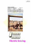 Bulletin No 4131- Electric fencing by Dean Maughan