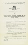 Leaflet No 1001 - Aerial baiting for the control of the Little Plague Grasshopper (Austroicetes cruciata Sauss)