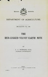 Bulletin 106 - The Red-Legged Velvet Earth Mite