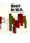 Beef in W.A. by Department of Agriculture and Food, Western Australia