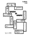 Bulletin 3148 - Weeds in lawns by G. A. Pearce and R. D. Royce