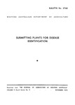 Bulletin No 3768 - Submitting plants for disease identification by M D. Marcley