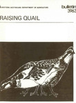 Bulletin No 3963 - Raising quail by P Smetana