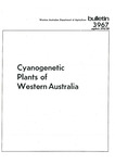Bulletin 3967 - Cyanogenetic plants of Western Australia by T E H Aplin
