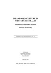 Inland Aquaculture in Western Australia: establishing an aquaculture operation overview and licensing by Western Australian Department of Fisheries