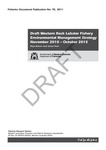 Draft Western Rock Lobster Fishery Environmental Management Strategy November 2010 – October 2015