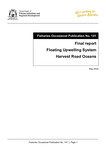 Final report Floating Upwelling System Harvest Road Oceans by Robert Michael and Scott Bennett