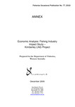 Fisheries occasional paper No. 77 - Economic analysis: fishing industry impact study - Kimberley LNG Project