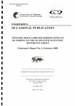 Fisheries Occasional Publication No. 29 - Western Rock lobster fishery effects of fishing on the ecosystem - Scientific Reference Group (Chairman's Report No. 3, February 2005) by Department of Fisheries, Western Australia