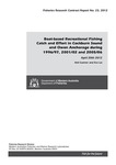 Boat-based recreational fishing catch and effort in Cockburn Sound and Owen Anchorage during 1996/97, 2001/02 and 2005/06 by Neil Sumner and Eva Lai