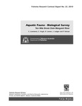 Aquatic Fauna - Biological Survey Ten Mile Brook Dam Margaret River - Fisheries Research Contract Report No. 22, 2010