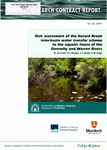 Fisheries Research Contract Report No. 20 - Risk assessment of the Record Brook inter-basin water transfer scheme to the aquatic fauna of the Donnelly and Warren Rivers by M. de Graaf, D. L. Morgan, S. J. Beatty, and C. W. Hugh