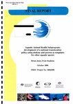 Fisheries Research Contract Report No. 14 - Aquatic Animal Health Subprogram: development of a national translocation policy using abalone and prawns as templates for other aquatic species (FRDC Project No. 2004/080) Final report by Brian Jones and Fran Stephens