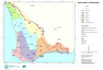Crop variety testing (CVT) zones of Western Australia by DAFWA Geographic Information Services