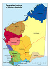 Generalised Regions of Western Australia by Philip M. Goulding
