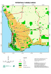 Potentially arable areas in the Western Australian wheatbelt by DAFWA Geographic Information Services