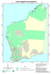 Land conservation district committee (LCDC) boundaries for Western Australia by DAFWA Geographic Information Services