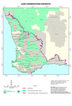 Land conservation district committee (LCDC) boundaries of south west Western Australia by DAFWA Geographic Information Services