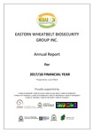 Eastern Wheatbelt Biosecurity Group Inc. Annual Report 2017/18 by Eastern Wheatbelt Biosecurity Group Inc.