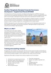 Southern Rangelands Aboriginal Corporate Governance Development - Targeted Grant Round 2019/2020