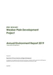 EPBC 2010/5491 Weaber Plain Development Project Annual Environment Report 2019 1 May 2018 to 30 April 2019 by Department of Primary Industries and Regional Development, Western Australia