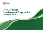 Rural Business Development Corporation Annual Report 2025-26